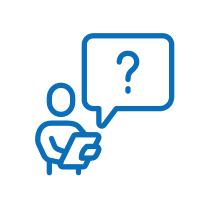 Request a rep icon