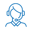 1-on-1 support icon